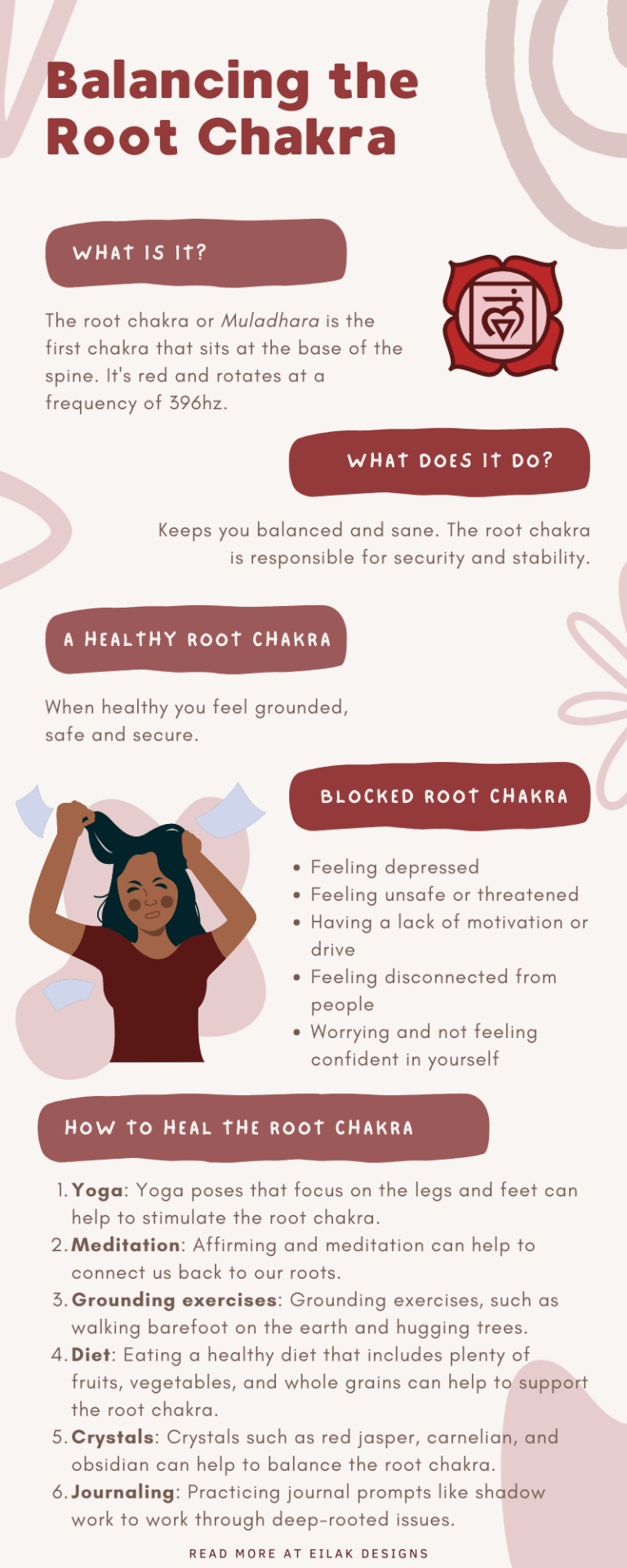 6 Root Chakra Healing Methods Eilak Designs